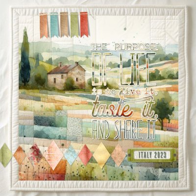 QuiltScapes Sample Layout